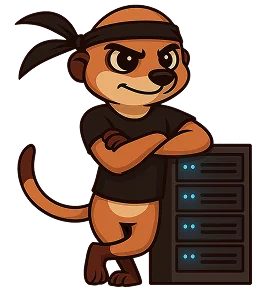 Сурикат — талисман MeerGuard VPN